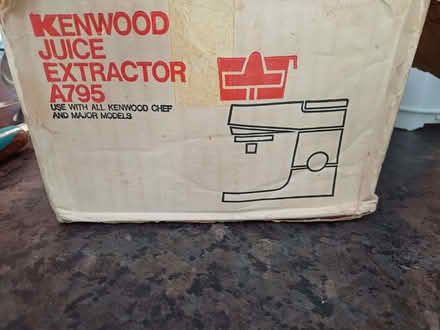 Photo of free Kenword Juicer attachment model number A795 (Owlthorpe S20) #2