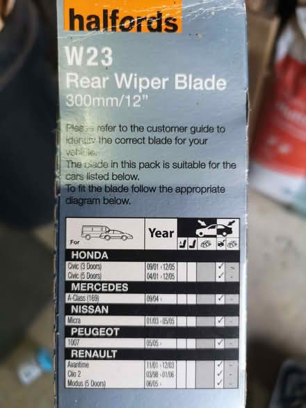 Photo of free Rear Wiper Blade (Godmanchester PE29) #1