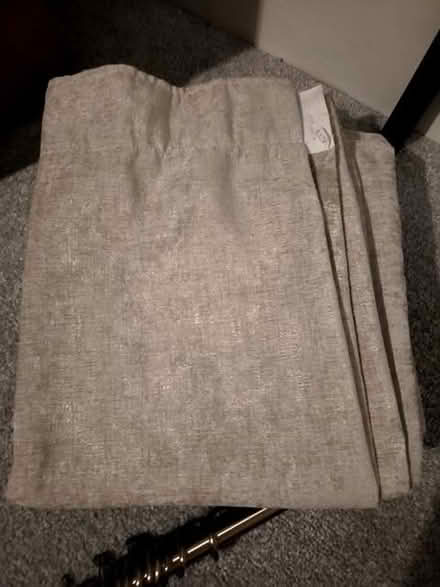 Photo of free Cream curtains (Colwick NG4) #1