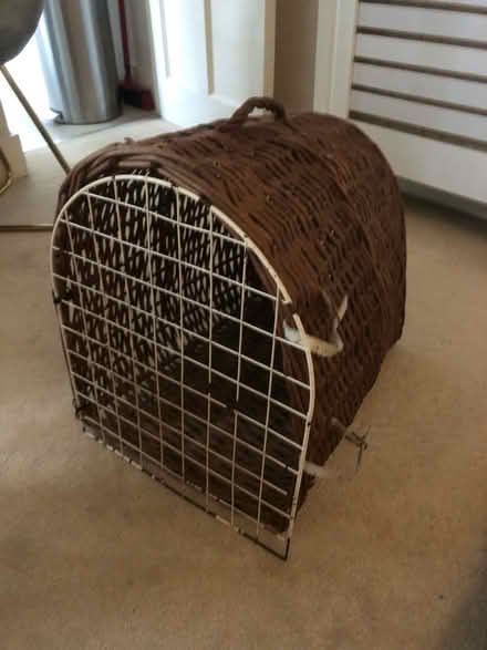 Photo of free Wicker cat travel basket (North sheen/Richmond TW9) #1