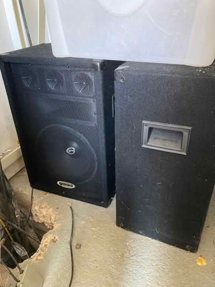 Photo of free Gemni PA speakers (Near Colwall - HR8) #1