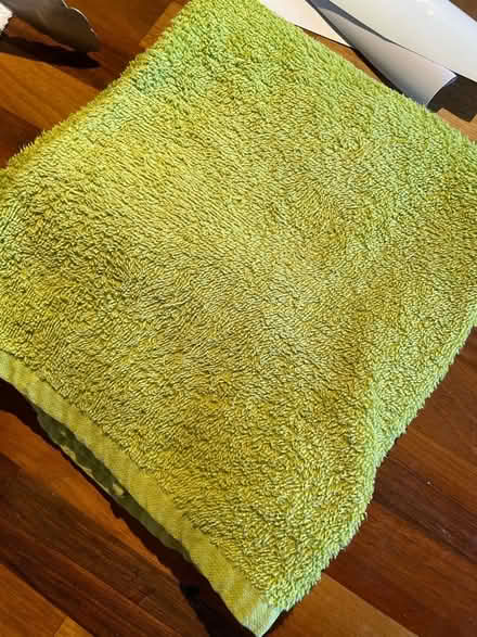 Photo of hand towels in this colour green (Hampton Vale, Peterborough) #2