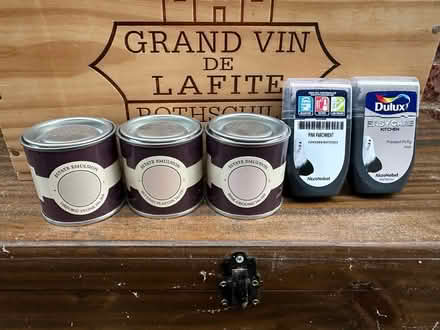 Photo of free Pink paint samples (SG5 3) #1