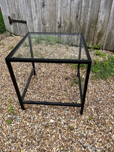 Photo of free IKEA metal and glass top tables (Shipley RH13) #3