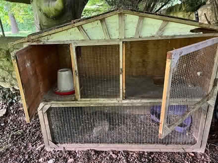 Photo of free Rabbit hutch, two floors (Wheatley OX33) #2