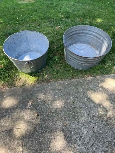 Photo of free Garden Metal Tubs (Webster) #2