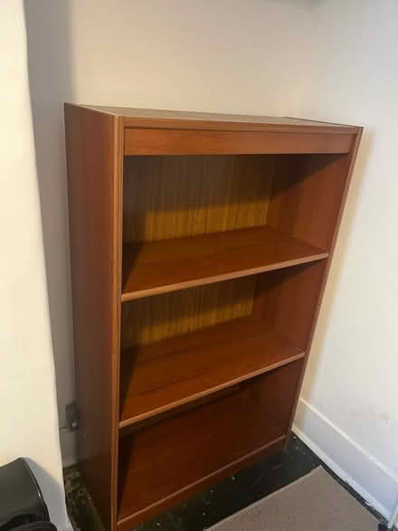 Photo of free Wooden shelving unit (Plumstead common SE18) #2