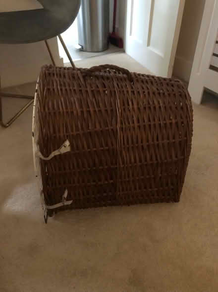 Photo of free Wicker cat travel basket (North sheen/Richmond TW9) #4
