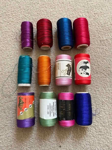 Photo of free Machine embroidery thread (Wellington East District Ward TA21) #1
