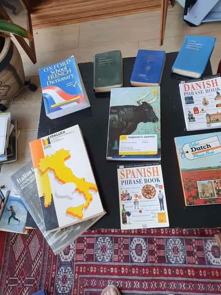 Photo of free Various language learning books + dictionaries. (Kinghorn KY3) #1