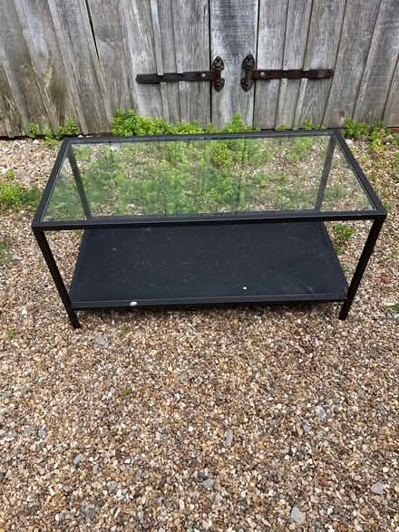 Photo of free IKEA metal and glass top tables (Shipley RH13) #2