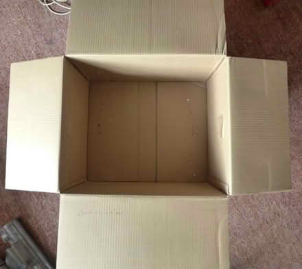 Photo of free Large sturdy cardboard box 24" x 20" x 16" deep (Emsworth PO10) #1