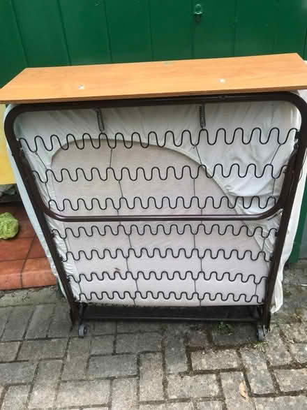 Photo of free Fold down single bed with foam mattress (Emmer Green RG4) #1