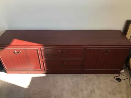 Photo of free Large TV Cabinet (Haddon) #2