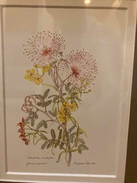 Photo of free Flower print in frame (Bed Stuy (Brooklyn)) #2