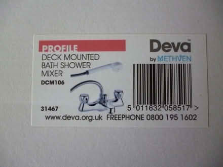 Photo of free Deva bath shower mixer (Cheltenham GL53) #2