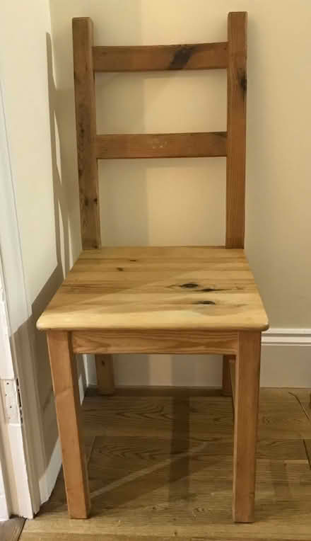 Photo of free Four Wooden Dining Chairs (CT14) #1