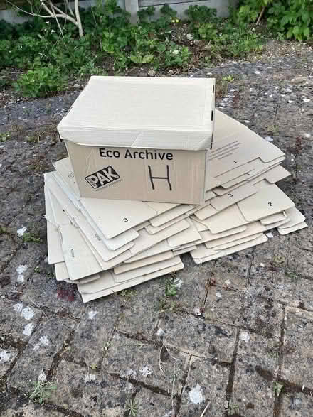Photo of free eco-archive cardboard boxes (Stoke Bishop BS9) #1