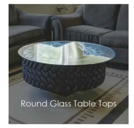 Photo of free Beautiful clear glass tabletop-Lg (West Billerica) #1