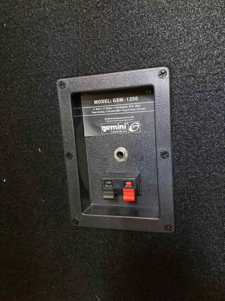 Photo of free Gemni PA speakers (Near Colwall - HR8) #2