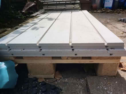 Photo of free underfloor heating gypsum boards and castellated panels (E8) #3