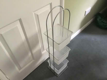 Photo of free Basket storage rack (Headington Quarry OX3) #1