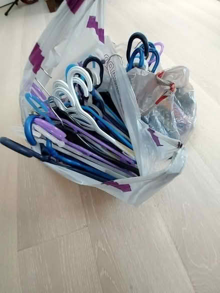 Photo of free About 40 Good Quality Clothes Hangers (Berrylands KT5) #1