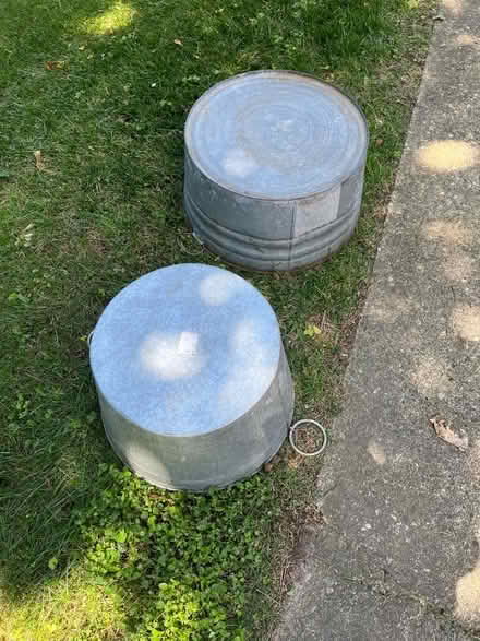Photo of free Garden Metal Tubs (Webster) #1