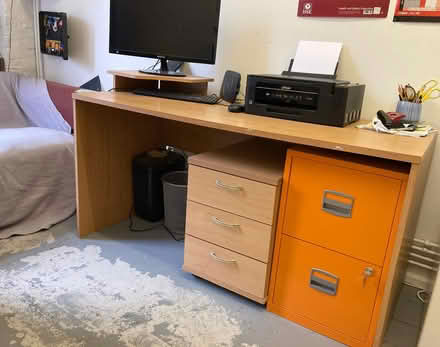 Photo of free Desk and matching drawers (Cambridge CB4) #1