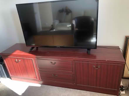 Photo of free Large TV Cabinet (Haddon) #1