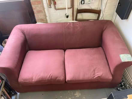 Photo of free Red Habitat sofa (Cambridge CB4) #2