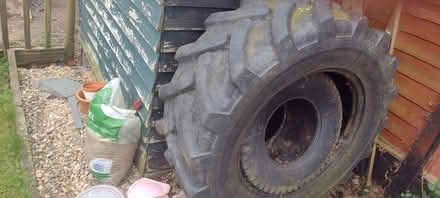 Photo of free Tractor tyre (Sherrard's Green WR14) #1