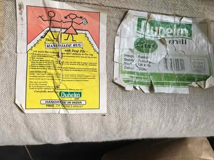 Photo of free Dunelm India rug (Cheylesmore CV3) #2