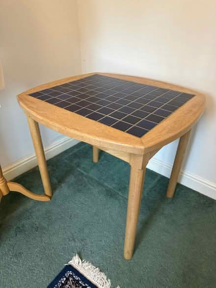 Photo of free Hand made table with tile top (Liss GU33) #1