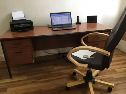 Photo of free Desk And Chair (Kendal LA9) #1
