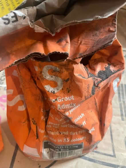Photo of free Tiling product - grout & adhesive (Croydon SE25) #3
