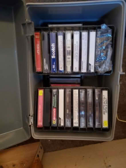 Photo of free Box of cassette tapes (NW10) #1
