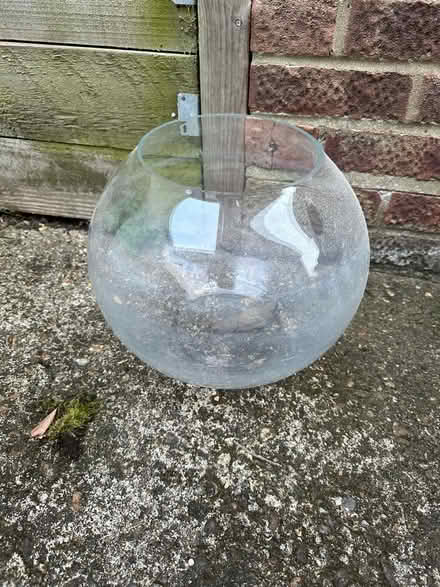 Photo of free Large glass bowl (SG5 3) #1