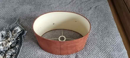 Photo of free Brown suede lampshade (East Dene S65) #3