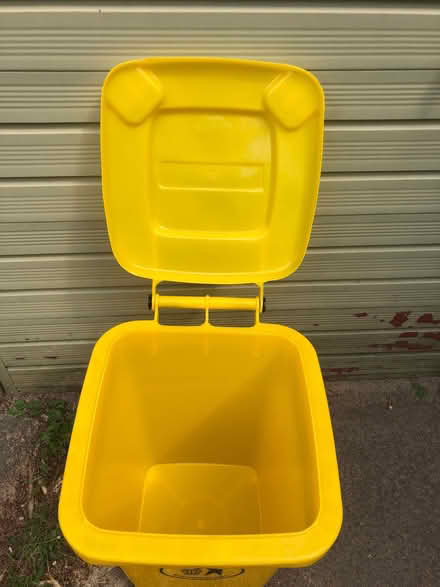 Photo of free Large yellow bin (Nailsworth GL6) #4