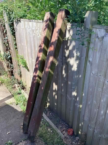 Photo of free Two fence posts (Castle Donington DE74) #1