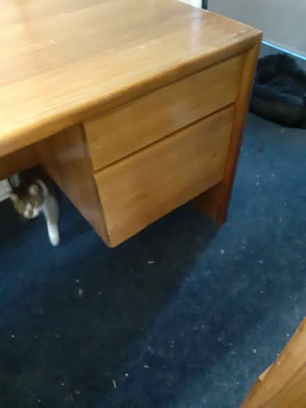 Photo of free blackwood managers desk (Lutana) #2