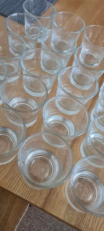 Photo of free Old Glade glass candle holders (Vale LA1) #1