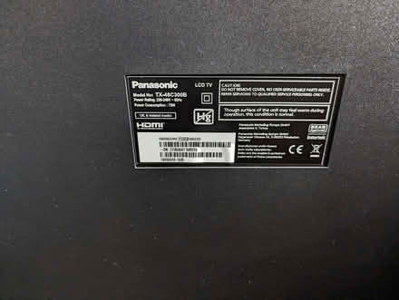 Photo of free 48in tv (Brookvale RG21) #2