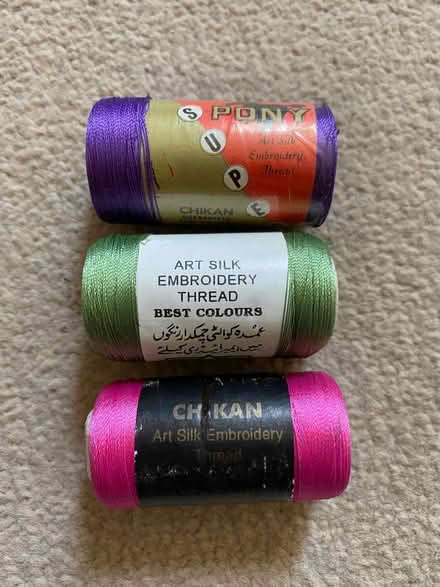 Photo of free Machine embroidery thread (Wellington East District Ward TA21) #2