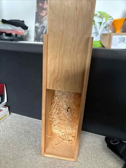 Photo of free Wooden bottle box (Woking GU21) #2