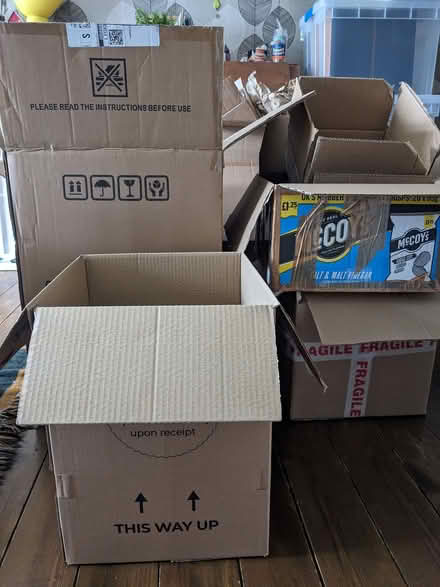 Photo of free Cardboard boxes / packing materials (Crawcrook NE40) #1