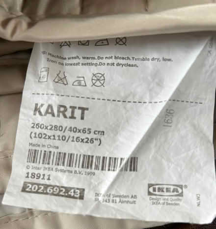 Photo of free Two large IKEA bedspreads/throws (Dun Laoghaire/Ballybrack) #2