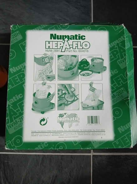 Photo of free 'Hoover' bags for George wet/dry cleaner (Emsworth PO10) #1
