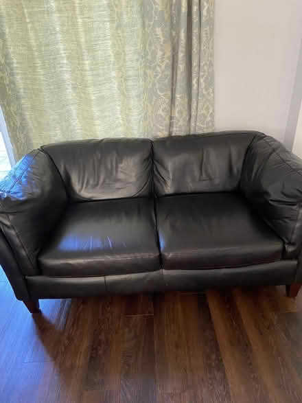 Photo of free Three leather sofas (Little Chalfont HP8) #4